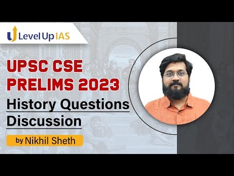 UPSC CSE Prelims 2023 I History Solution Answer Key | by Nikhil Sheth