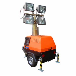 [Hot Item] Portable Telescopic Light Tower Outdoor Light Tower Generator Genset Tower Light