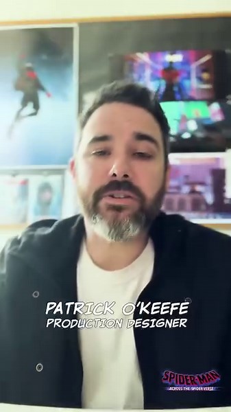 116 reactions | For Production Designer Patrick O'Keefe, #CreatingTheSpiderVerse was a work of heart. When developing the scene of Miles and Gwen swinging through the city, Patrick drew inspiration from his first date with his wife and the feeling of falling in love. | Spider-Verse | Facebook