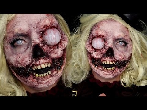 Steampunk Zombie Special FX Halloween Makeup Tutorial w/ Alex Faction