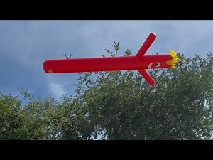 Tubie the FLYING wacky, inflatable tube man!!