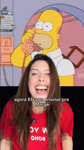 SCRRO EU SOU AMIGA DO HOMER SIMPSON!!!!!! 😱😱😱😱😱