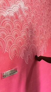 Disc Texture Design By Asian Paints Royal Play #texture #royalPlay #painting #painter #reels | Vinod Kumar Varma