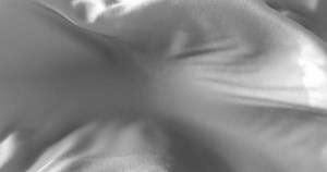 White cloth flag waving at wind. Loop