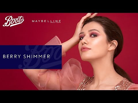 Make-up Tutorial | Berry Shimmer | Boots X Maybelline | Boots UK