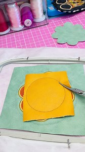 Flower Power 🌸🌸🌸 #applique #inthehoopembroidery | Sweet Pea Machine Embroidery