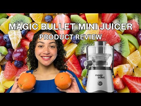 2024 Magic Bullet Mini Juicer Product Review