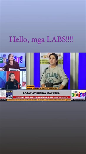 Live interview natin mga labs sa SMNI Livestream Pa-Talk featuring our humble FudTrip Ni Pogaytv Restaurant #fudtripnipogaytvrestaurant #pogaytv #fuddtripnipogaytv | Pogay TV