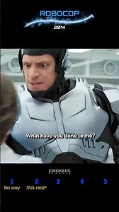🚨When Officer Alex Murphy Saw What Was Left of Him… 😳💥 RoboCop 2014