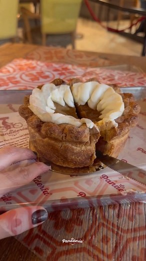 3.7K views · 69 reactions | We have finally arrived at Pumpkin Pie Season. 不  Flaky on the outside and perfectly creamy on the inside, this seasonal treat is the very best way to celebrate Autumn. | La Panadería Bakery Café | Facebook