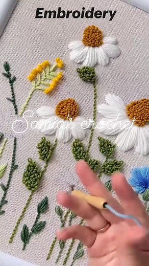 #samiascrochet #crochetreels #crochet #crocheting #punchneedleembroidery | Nabila Tarannum Samia