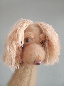 Crochet Dog Golf Club,cockspaniel Dog Club Driver Covers,personalized Gifts,crochet Poodle Dog Puppet, Dog Golf Cover,handpuppet,golf Sock - Etsy