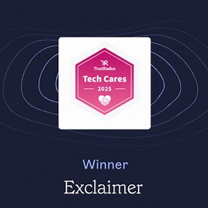 We’re excited to announce that Exclaimer has received the 2025 Tech Cares Award from TrustRadius  This award recognizes B2B technology companies that have made notable efforts to support their employees, communities, and the environment.  https://bit.ly/4oRp2kL | Exclaimer | Facebook