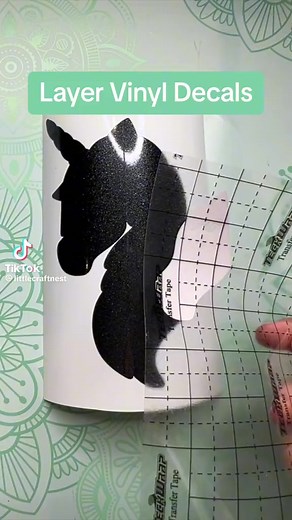5.8K views · 158 reactions | Vinyl layering hack @littlecraftnest 﫶#teckwrapcraft #teckwrapvinyl #vinylhack #diyhacks #crafthavks #craftvinyl #transfertape | TeckWrap Craft | Facebook