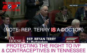 CLIP: “Plan B is legal—it prevents her from ovulating so she does NOT get pregnant.” As Rep. Jody Barrett (R) opposed Rep. Iris Rudder’s IVF/contraceptives bill he proved he is NOT a doctor, getting a female reproduction lesson from Rep. Bryan Terry (R) who IS. Full: https://www.instagram.com/reel/DIXW7LKMOu5/?igsh=MzhlZnZzYXJmb2w4 | The Tennessee Holler