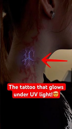 Secret Tattoos That Only Glow at Night!