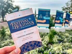 2022 EPCOT Festival of the Holidays – Booths, Menus, and FOOD PHOTOS | the disney food blog
