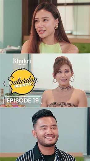 Roneeshma Shrestha @roneeshma, the most in-demand emcee hosting all the biggest events happening in Kathmandu and Bipin Sthapit @bipin_sth, a talented photographer who is constantly going viral, join Asmi Shrestha @asmishresthaa for Saturday Brunch to talk life, friendships, relationships, their journeys, careers and what the future holds for them (wedding bells perhaps?) all on the latest episode of @khukrirum presents WOW Saturday Brunch - releasing on 18th May. A Media9 Production Host: Asmi 