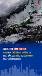 CẢNH BÁO: thời tiết dị thường tại nhật bản. đợt nóng “10 năm có một” ngay giữa mùa đông #TintucNhatBan #NhatBan247 | HSB JAPAN - Nhật Bản 24h Không Ngủ