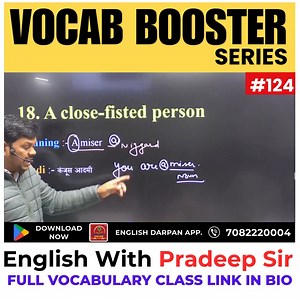 10K views · 182 reactions |  Vocab Booster Series – #124 ️ A...