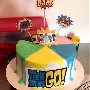 For all our Teen Titans fans our there! By: THE CAKE FAIRY | MetDaan Cakes