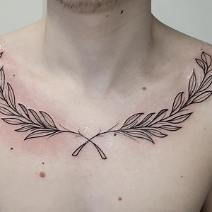 Laurel Tattoo  #laurel #laureltattoo #alloro #tattoo #tattooedmen #inkedmen #handmadetattoostudio #carpi #ink #art #onmyskin #indelible # | Novytattoo Handmade Tattoo Studio | Facebook
