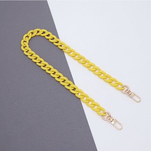 [Hot Item] Wholesale Designer Bag Strap Trendy Ladies Clear Acrylic Chains Women Purse and Handbag Clutch Beach Hand Bags Chain