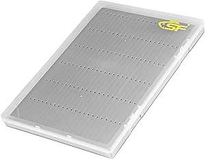 SF Collection Fly Boxes A5 Large Capacity Fly Fishing Box Clear Lid Tube Foam Flies Box