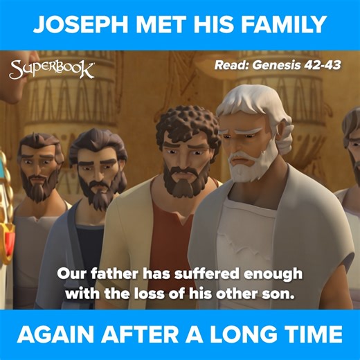 Even after what his brothers did, Joseph still chose to forgive them. ❤️ | Superbook