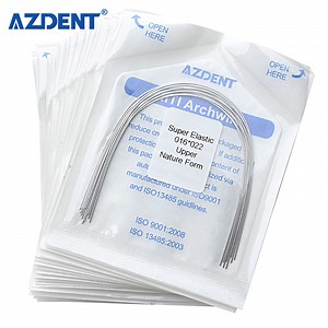 [Hot Item] Azdent All Size Natural Form Dental Square Arch Wires Orthodontic Arch Wire
