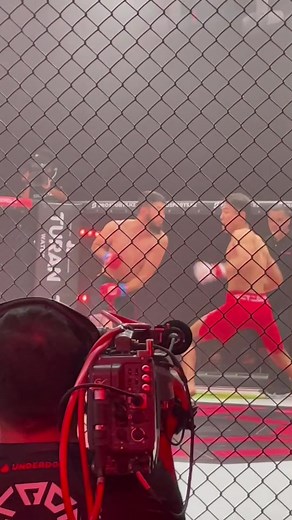 Mixed Martial Arts Action: Intense Cage Fight Highlights