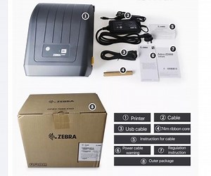 [Hot Item] Cheap Desktop Zd888t Thermal Transfer Barcode Sticker Label Printer for Zebra