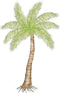 Designer Stencils Large Palm Tree Wall Stencil SKU #1740