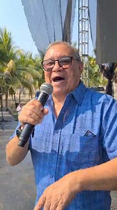 #TPNOTICIAS Pilo Tejeda haciendo prueba de sonido en el escenario de los 500 años de fundación de Tela, Atlántida. | TelePais Honduras