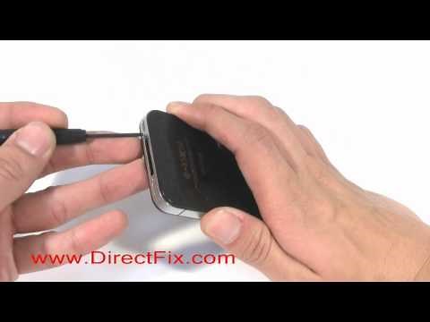 How To: Replace iPhone 4 Glass Back Cover Housing