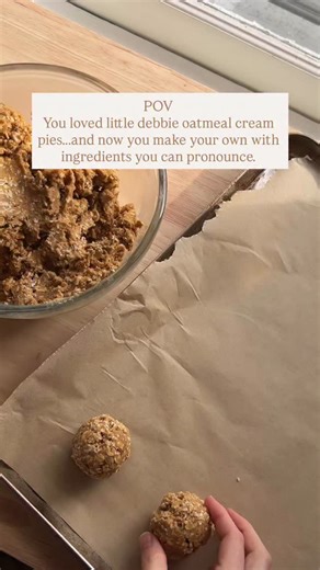 Comment “CREAM PIE” and I’ll send over this recipe 🎉 You grew up loving Little Debbie oatmeal cream pies… but now you can make them at home with real, wholesome ingredients you can actually pronounce. 🥰 Soft, chewy oatmeal cookies fluffy cream filling = the ultimate homemade treat. No preservatives. No artificial flavors. Just pure nostalgic goodness. ✨ Perfect for: 🍪 Dessert lovers 👩‍🍳 Home bakers 🌾 Fresh milled flour fans (optional) 📌 Save this recipe for your next baking day! #Homemade