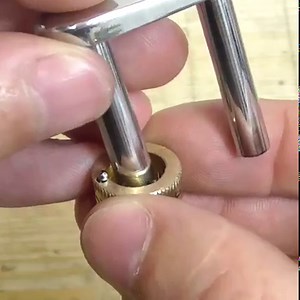 6.8M views · 64K reactions | I was always fascinated by those antique combination locks. I really like the design of them. A few weeks ago I bought one from eBay, but it turned out to be a cheap fake copy. I was really disapointed. Well if I can't buy one, then I make one myself. It was quite a challenge to get all the parts done and fit together, but the end result speaks for itself. I'm very happy how it turned out and I'm glad I made it. | my mechanics | Facebook