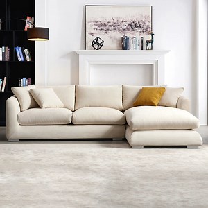 [Hot Item] Modular Living Room Sectional Sofa Washable Linen Couch
