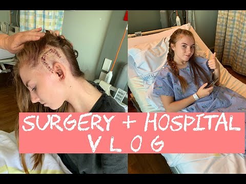 Waking up after brain surgery + days after in hospital Vlog