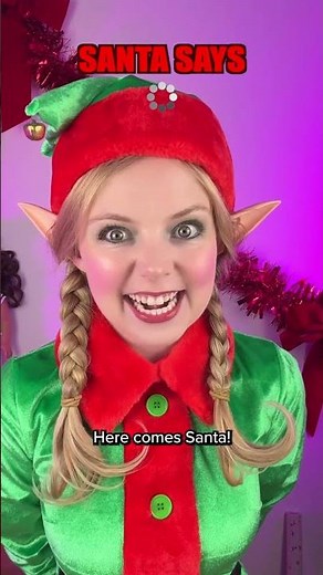 #pov the elves have to play a game of Santa Says