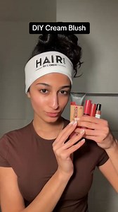 Try out our DIY cream blush method to achieve the perfect shade of blush. :) #byloreal #makeuptips #beautytips #creamblush #DIYmakeup #beforeandafter #beautyhacks | Makeup.com by L'Oreal