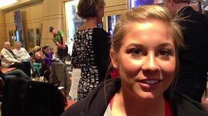 Who left Shawn Johnson 'starstruck' at last Super Bowl?