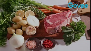 Govee Wireless Meat Thermometer, Bluetooth Grill Thermometer, 230ft Remote Monitoring, High Accuracy, Alarm Notifications, Food Thermometer with 2 Probes, for Smoker, BBQ, Oven, Kitchen