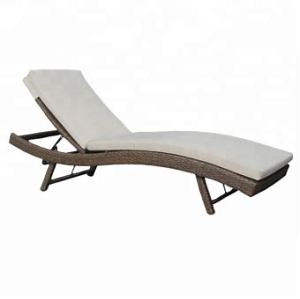 [Hot Item] Modern Garden Furniture Rattan Outdoor Wicker Chaise Lounge
