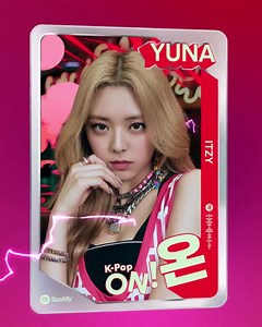 UPDATE | 082422 @Spotify with #YUNA: We have some ITZY photocards all for you! 🫶 Show us your ITZY pc collection as we get ready for their exclusive #KPopON video! Capping it off is our beloved maknae Yuna 💗 | Itzynology