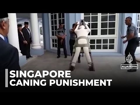 Singapore physical punishment: Convicted scammers will be caned under new law