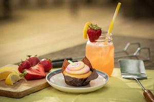 When life gives you lemons, make pink lemonade...cupcakes! Made with strawberry and lemon layers. A reminder that preorders must be made 5 days in advance of the pick up date due to our current volume of orders. Thank you for your support! | Sweet Perfections Bake Shoppe