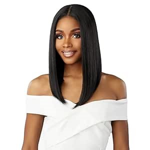Sensationnel Dashly Lace Saltandpepper Wig - Sp Unit 5 Hand Tied Laceparting Ear to Ear Synthetic (CH30)