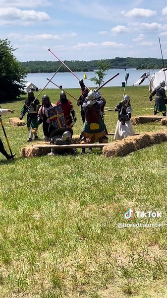 Melee fun at #lilieswar #calontir #societyforcreativeanachronism