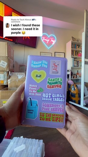 Support your favorite waiter & get them a server book this Christmas 🥰💟 #server #serverlife #serverproblems #trulytay #serverbookexpress #waiter #waiterlife #explore #explorepage | TRULY TAY